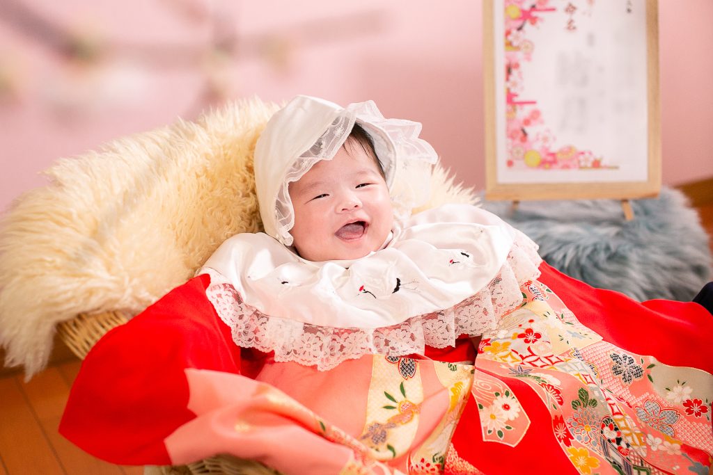 お宮参り　写真