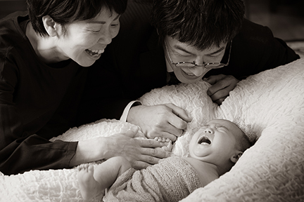 お宮参り　写真